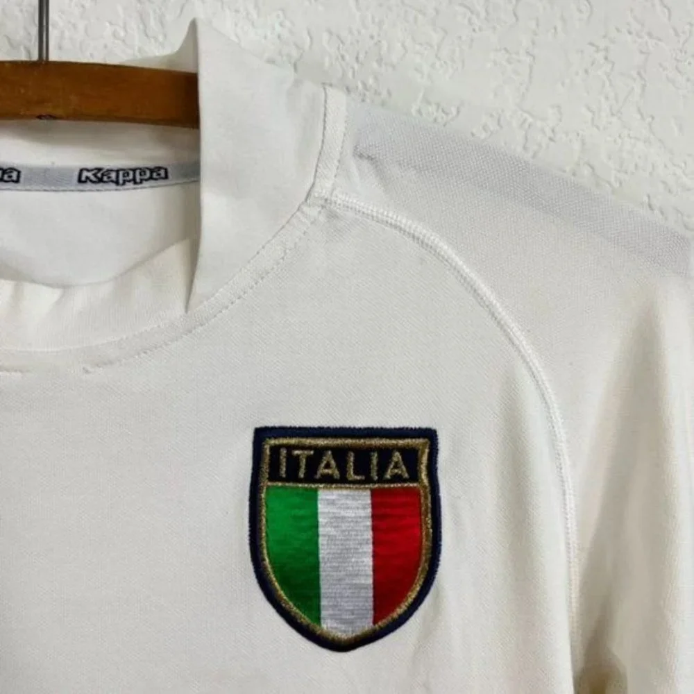 Kappa Italy Team 2002 World Cup Soccer Jersey Away Gara - Picture 2 of 6